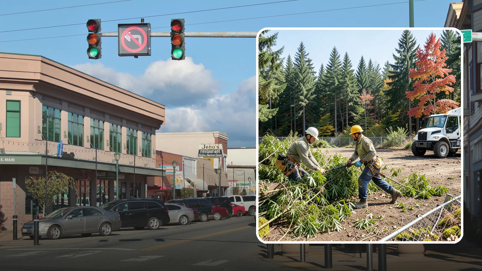 Bamboo removal in Monroe, Snohomish County, WA - The removal and containment of bamboo.