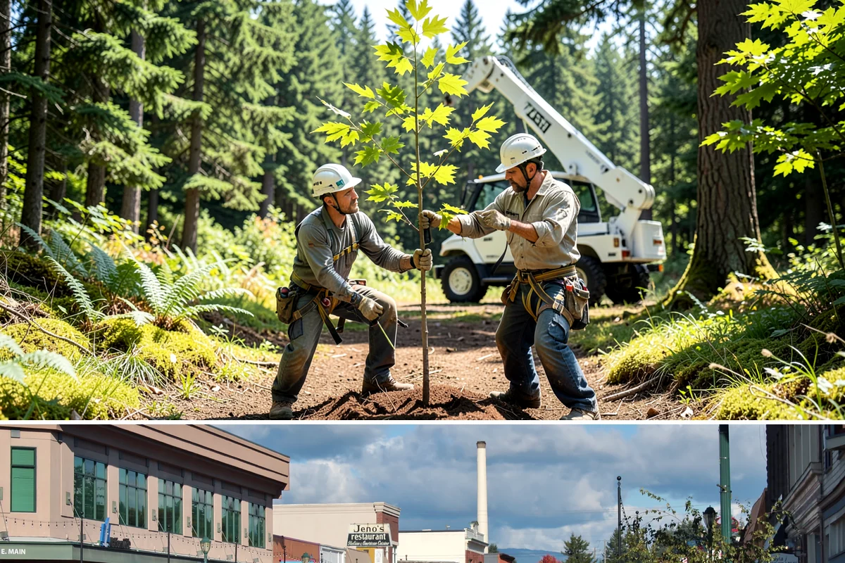 Bamboo removal in Monroe, Snohomish County, WA - Work is best performed when ground conditions are stable enough for hauling equipment but before heavy rains make the wet terrain...