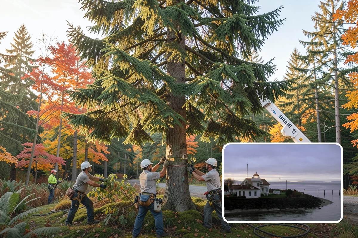 Bamboo removal in Mukilteo, Snohomish County, WA - Improves access and usability of a site