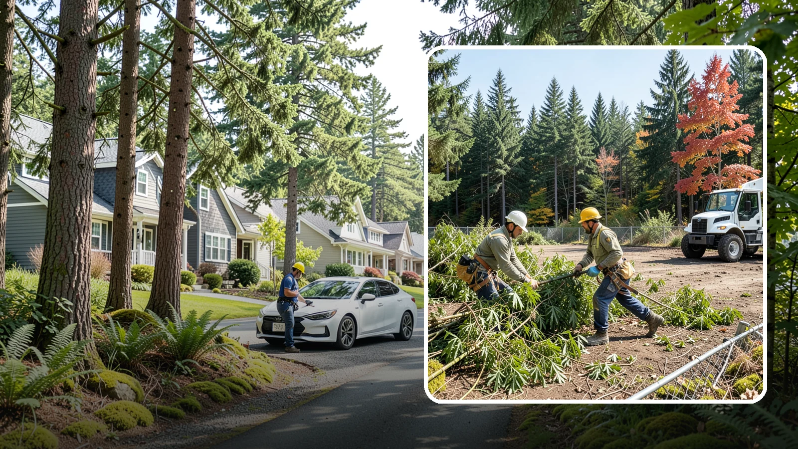 Bamboo removal in Normandy Park, King County, WA - The removal and containment of bamboo.