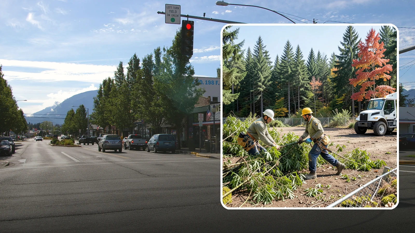 Bamboo removal in North Bend, King County, WA - The removal and containment of bamboo.