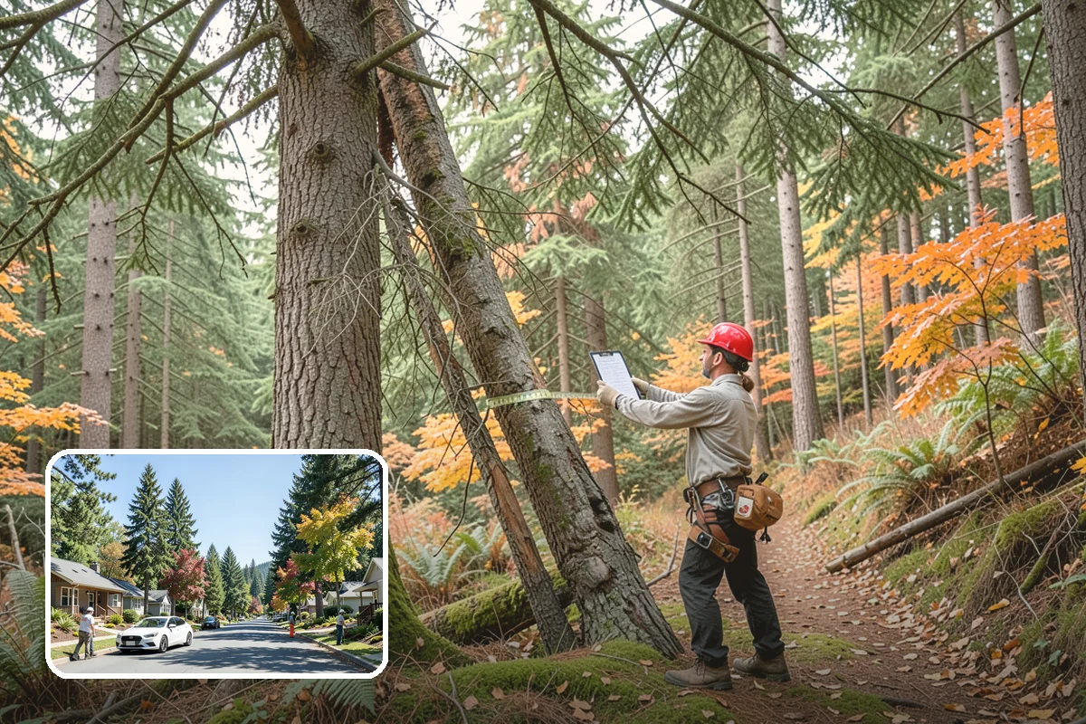 Bamboo removal in Orting, Pierce County, WA - Improves access and usability of a site