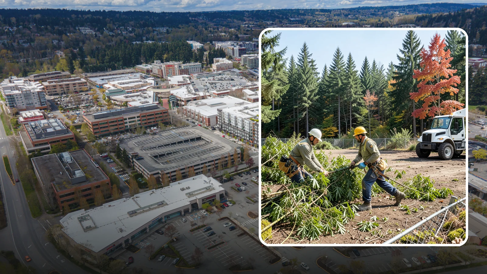 Bamboo removal in Redmond, King County, WA - The removal and containment of bamboo.
