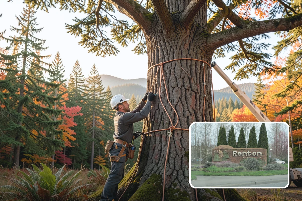 Bamboo removal in Renton, King County, WA - Improves access and usability of a site