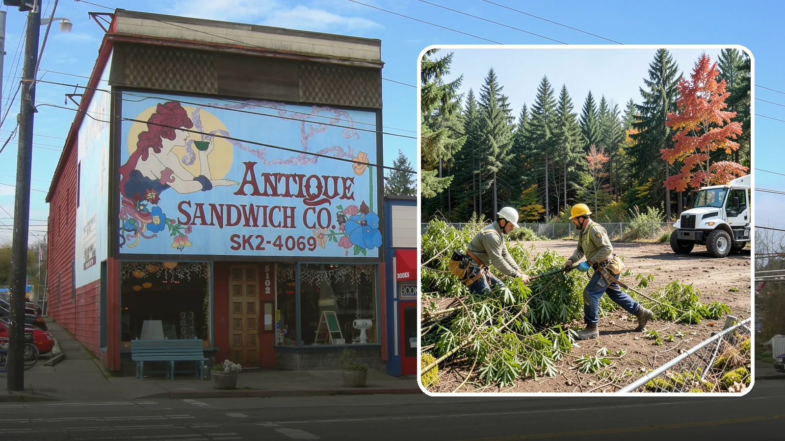 Bamboo removal in Ruston, Pierce County, WA - The removal and containment of bamboo.
