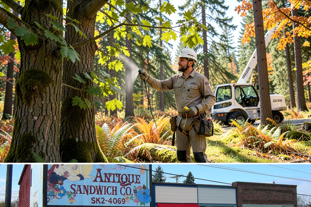 Bamboo removal in Ruston, Pierce County, WA - Work is best performed when ground conditions are stable enough for hauling equipment but before heavy rains make the wet terrain...
