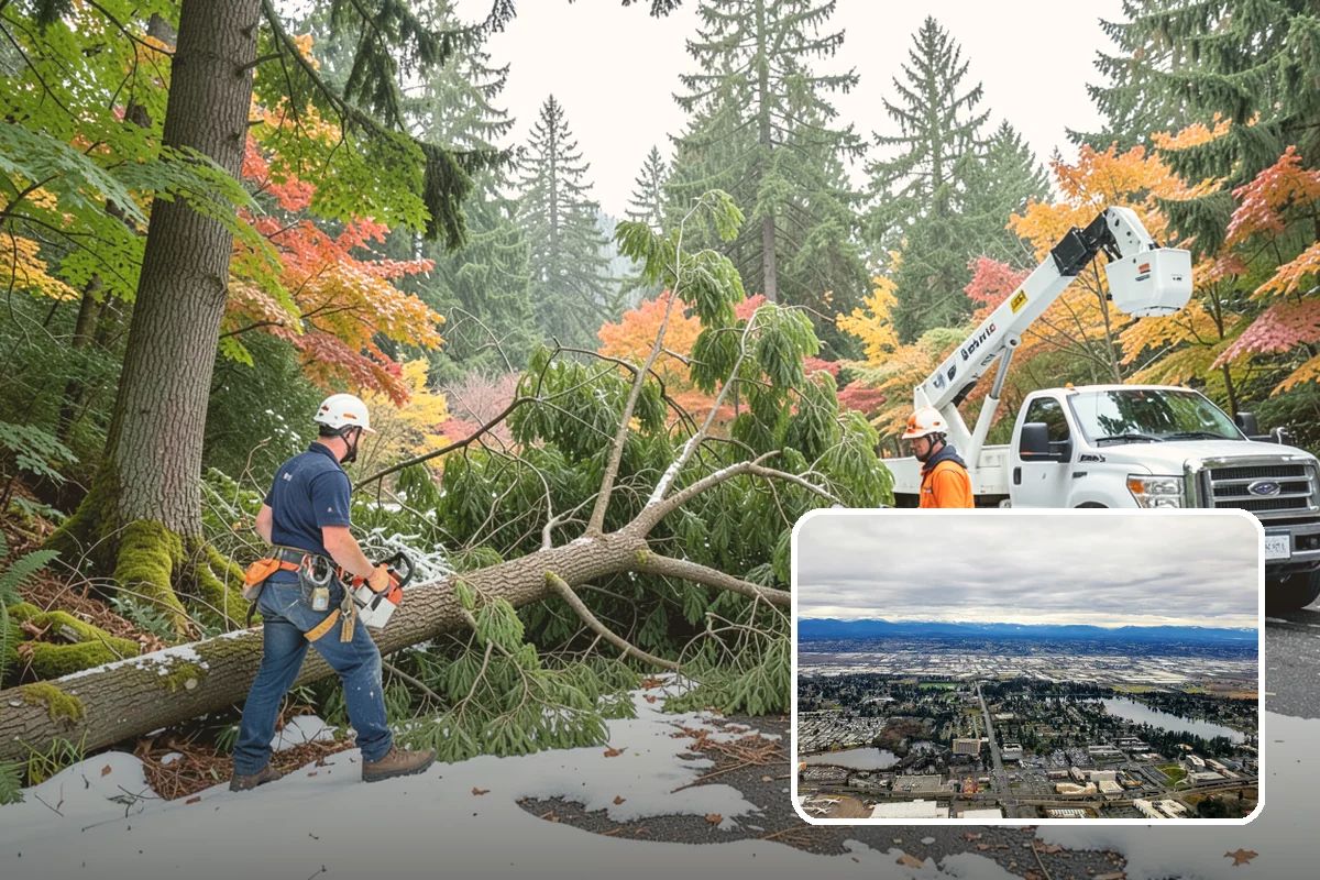 Bamboo removal in SeaTac, King County, WA - Improves access and usability of a site