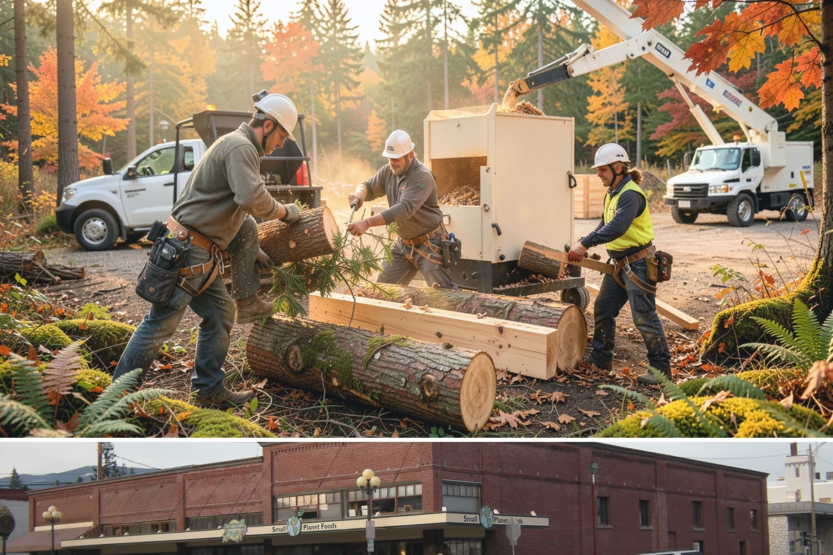 Bamboo removal in Sedro-Woolley, Skagit County, WA - Work is best performed when ground conditions are stable enough for hauling equipment but before heavy rains make the wet terrain...