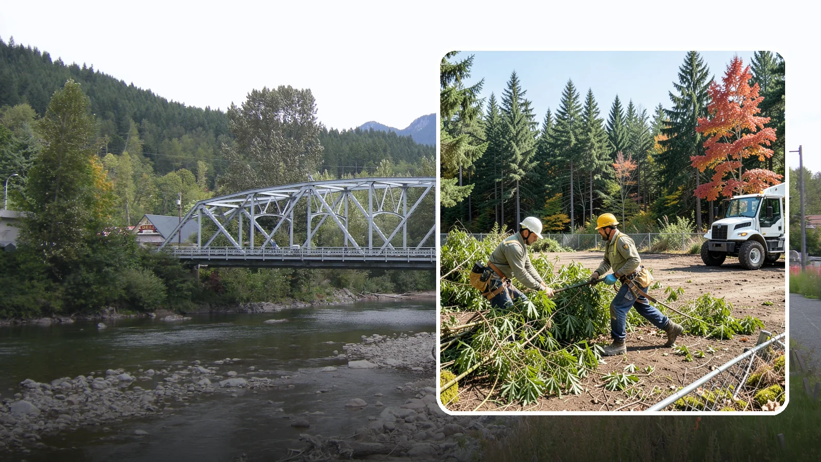 Bamboo removal in Skykomish, King County, WA - The removal and containment of bamboo.