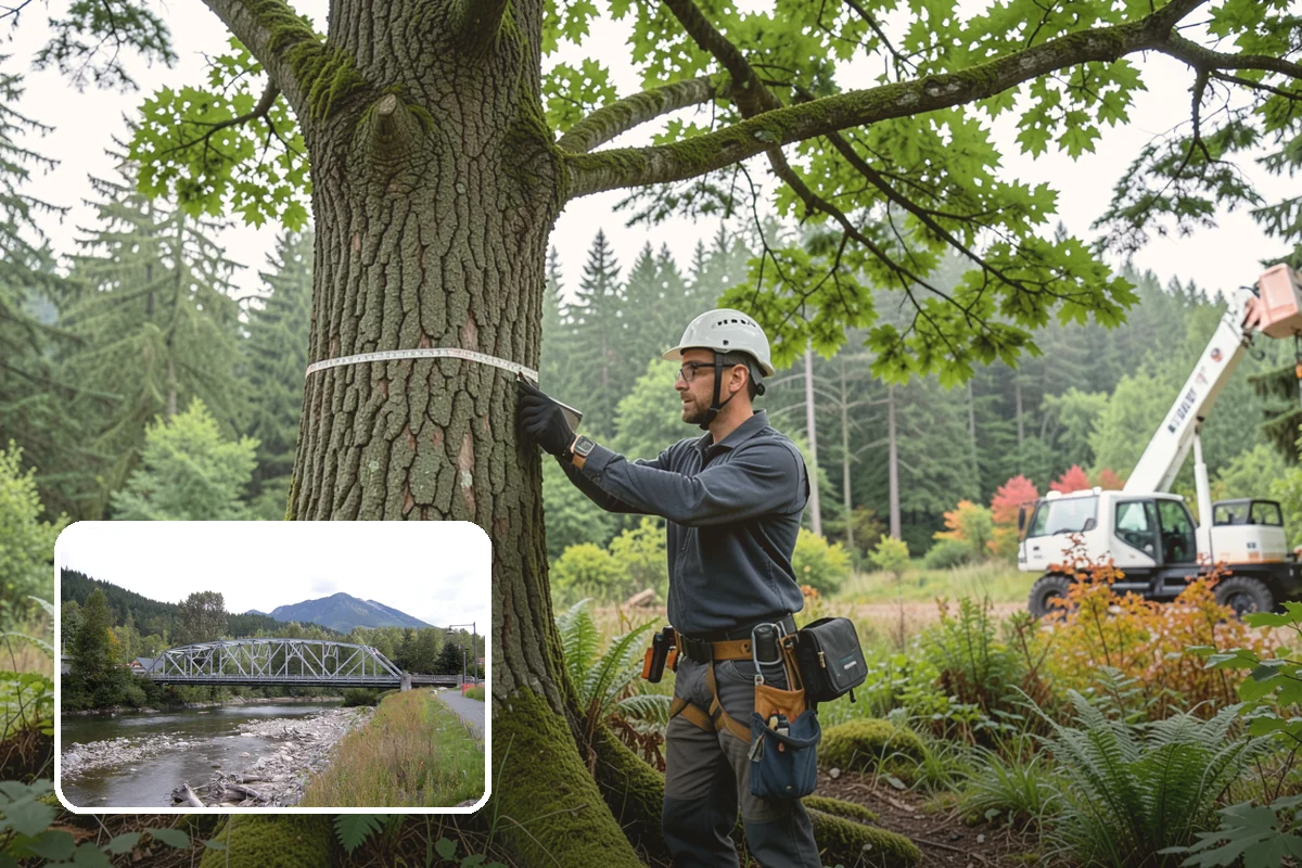 Bamboo removal in Skykomish, King County, WA - Improves access and usability of a site