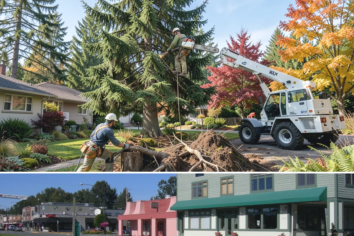 Bamboo removal in Snoqualmie, King County, WA - Work is best performed when ground conditions are stable enough for hauling equipment but before heavy rains make the wet terrain...