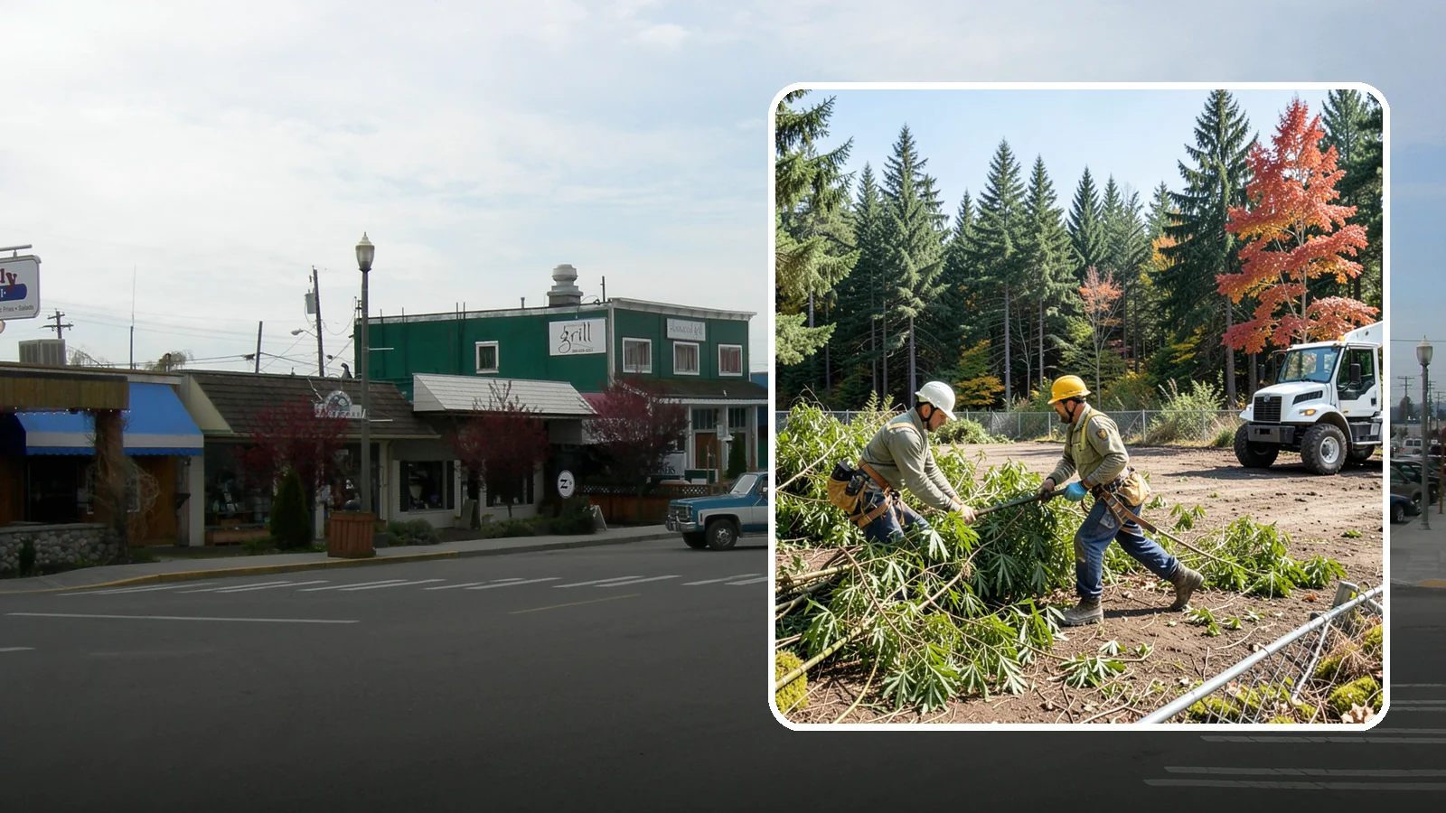 Bamboo removal in Stanwood, Snohomish County, WA - The removal and containment of bamboo.