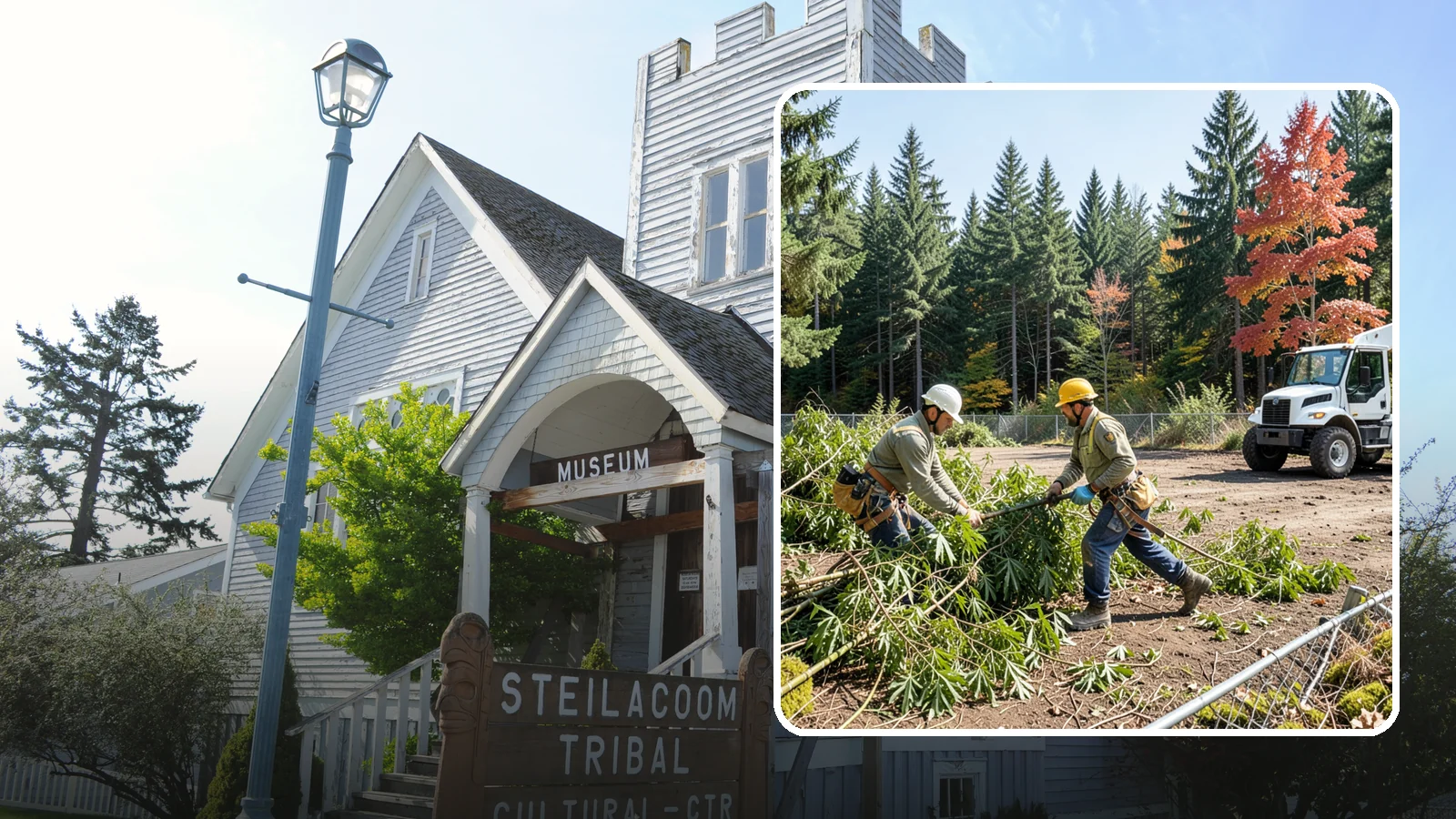 Bamboo removal in Steilacoom, Pierce County, WA - The removal and containment of bamboo.
