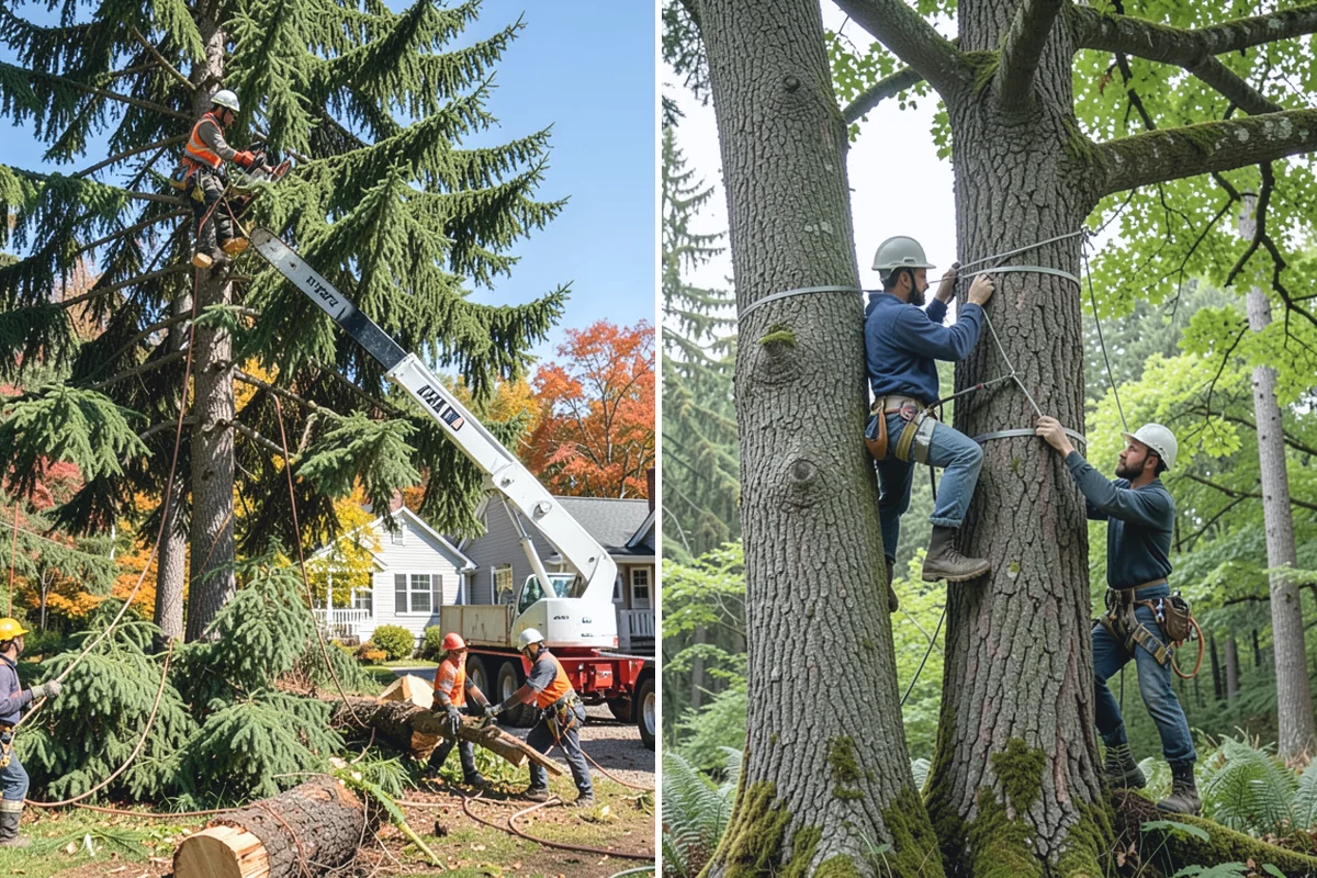 Bamboo removal in Sumner, Pierce County, WA - Assess the site and mark features to protect