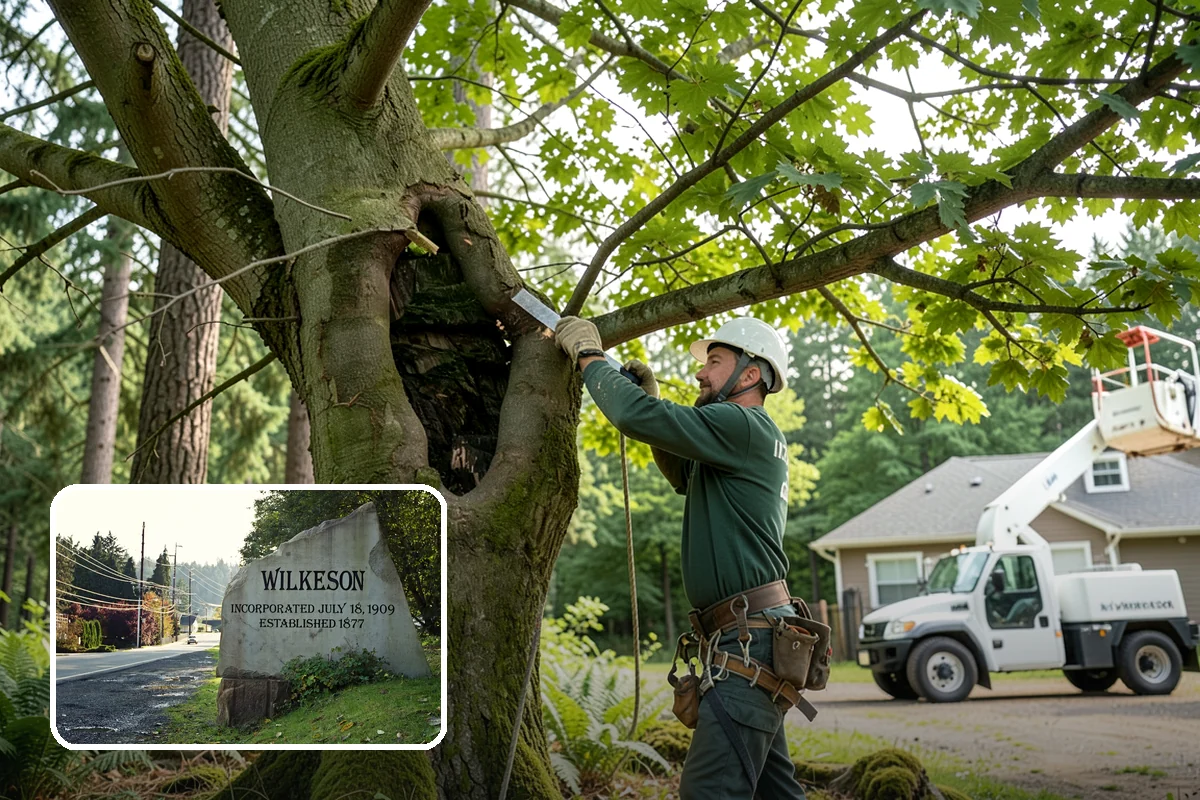 Bamboo removal in Wilkeson, Pierce County, WA - Improves access and usability of a site