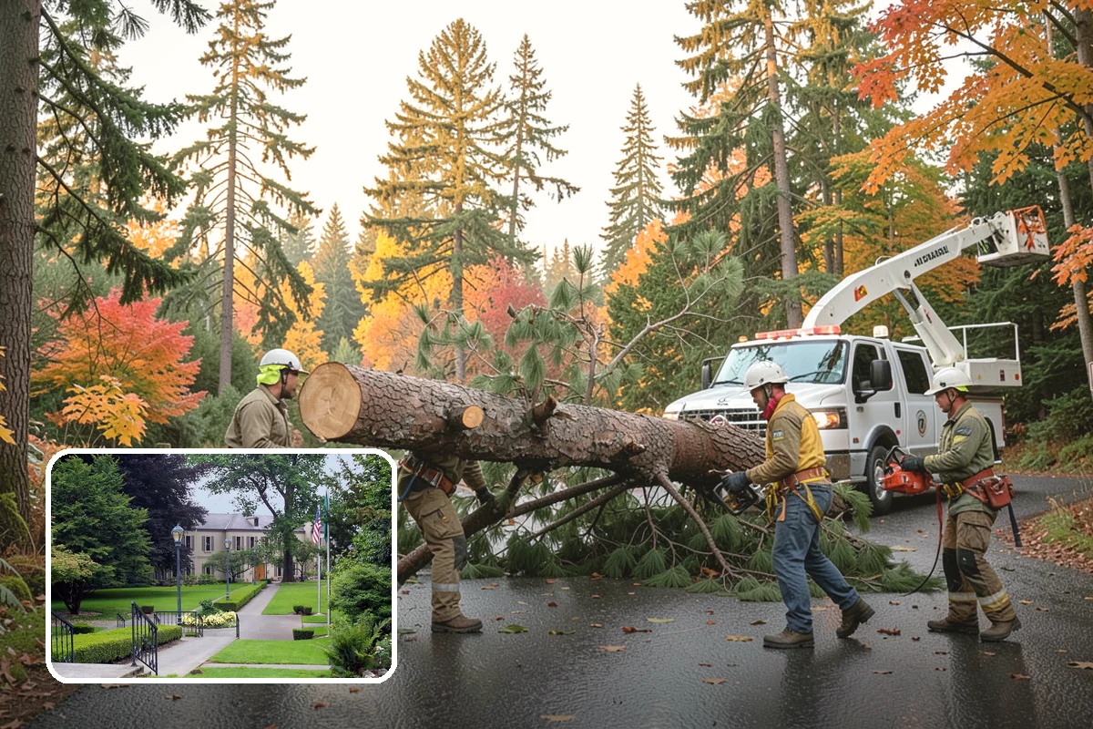 Bamboo removal in Woodinville, King County, WA - Improves access and usability of a site