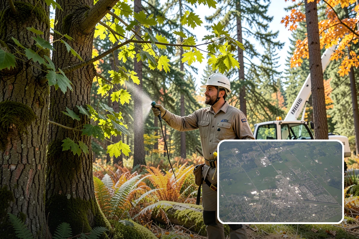 Blackberry removal in Enumclaw, King County, WA - Improves access and usability of a site