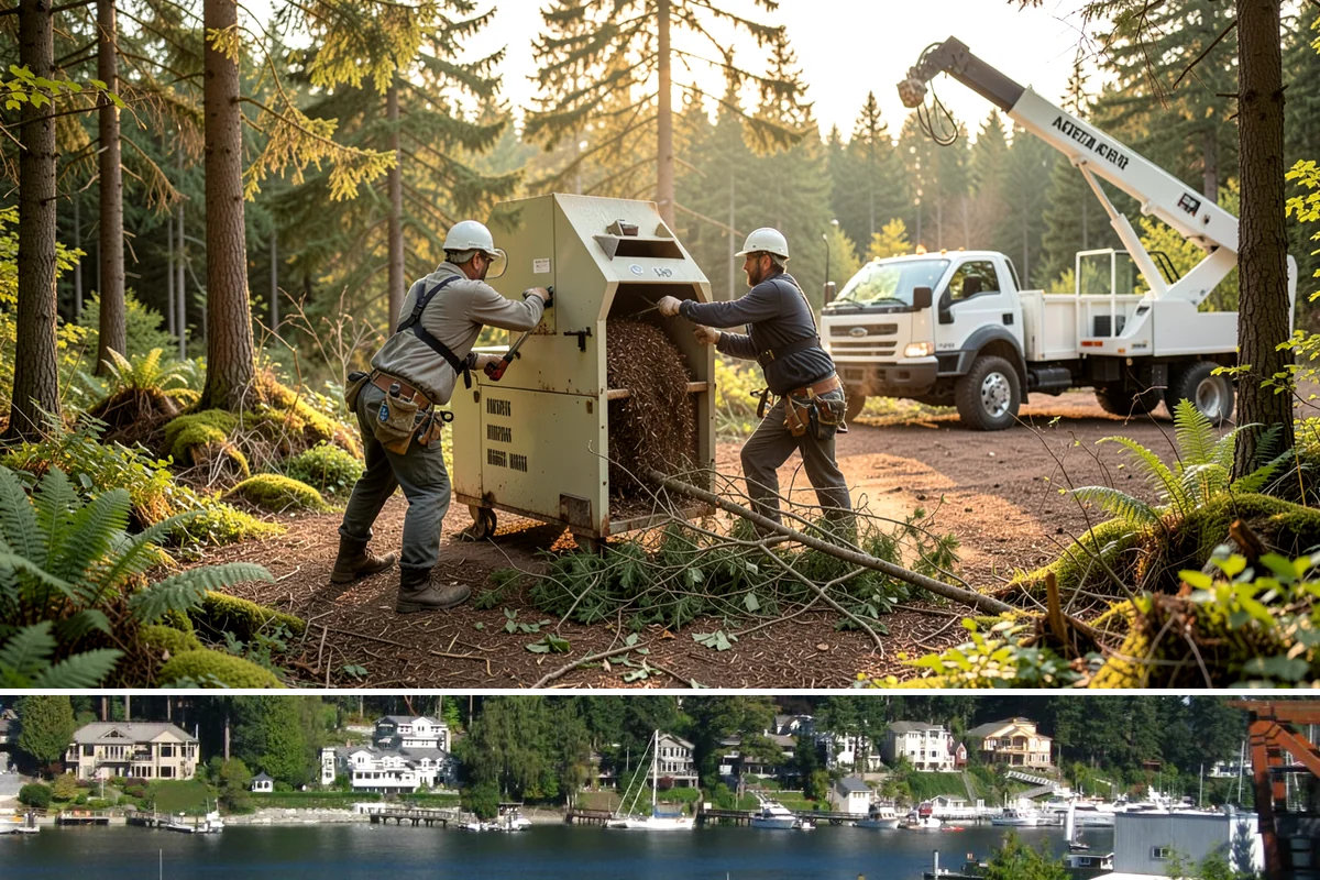 Blackberry removal in Gig Harbor, Pierce County, WA - Removal can occur year-round but may require specific equipment or extra caution during wet seasons to manage invasive species...