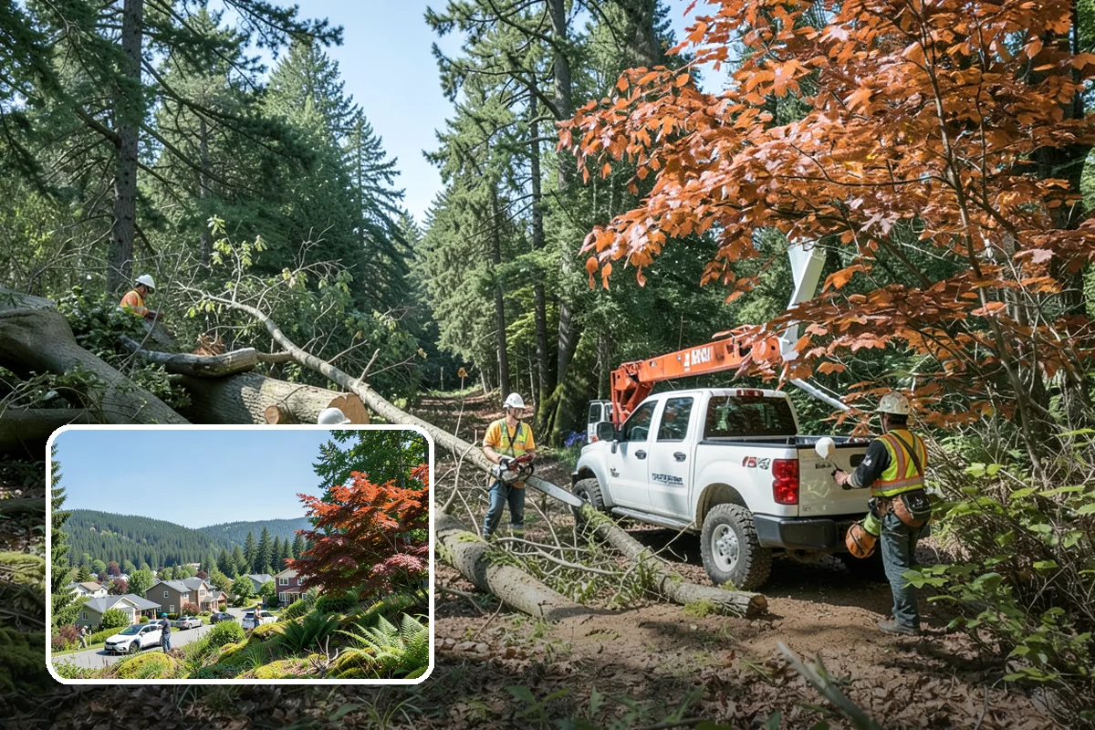 Blackberry removal in Index, Snohomish County, WA - Improves access and usability of a site