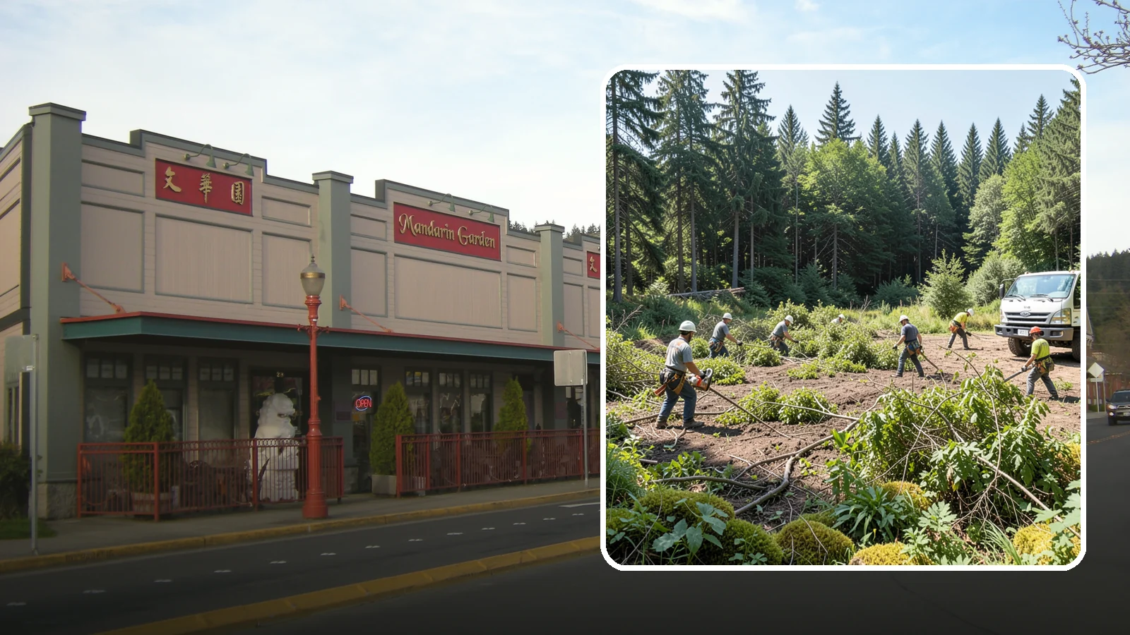 Blackberry removal in Issaquah, King County, WA - The removal of invasive blackberry thickets.