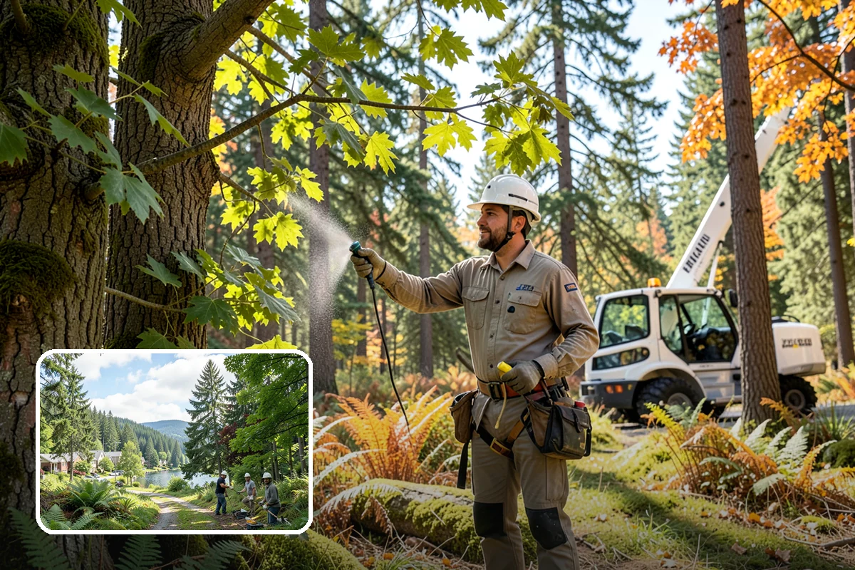Blackberry removal in Lake Forest Park, King County, WA - Improves access and usability of a site