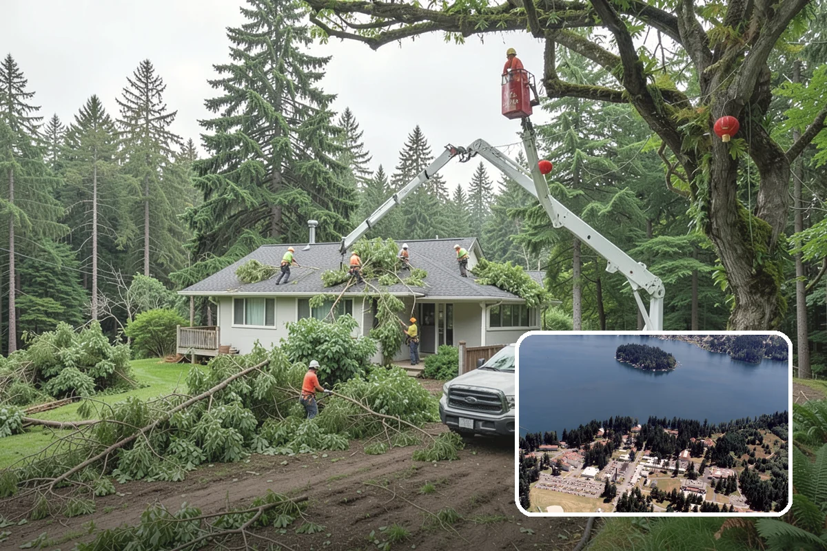 Blackberry removal in Lakewood, Pierce County, WA - Improves access and usability of a site