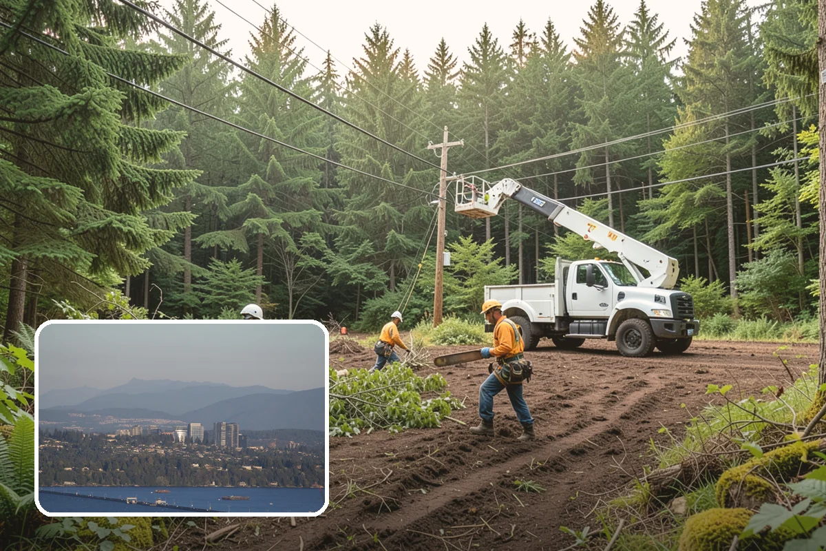 Blackberry removal in Medina, King County, WA - Improves access and usability of a site