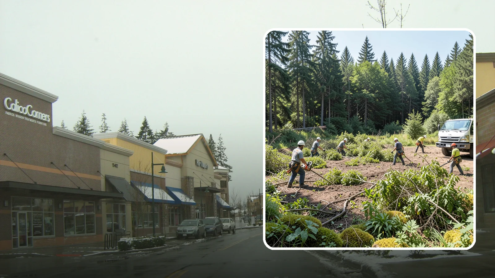 Blackberry removal in Mill Creek, Snohomish County, WA - The removal of invasive blackberry thickets.