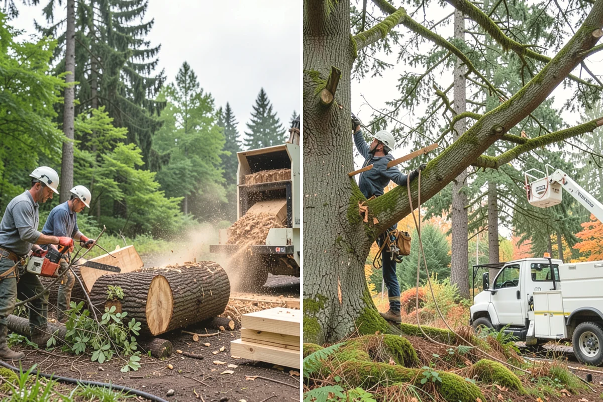 Blackberry removal in Mukilteo, Snohomish County, WA - Assess the site and mark features to protect