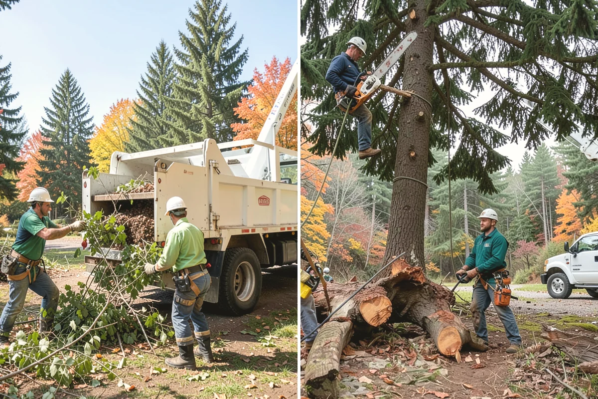 Blackberry removal in North Bend, King County, WA - Assess the site and mark features to protect