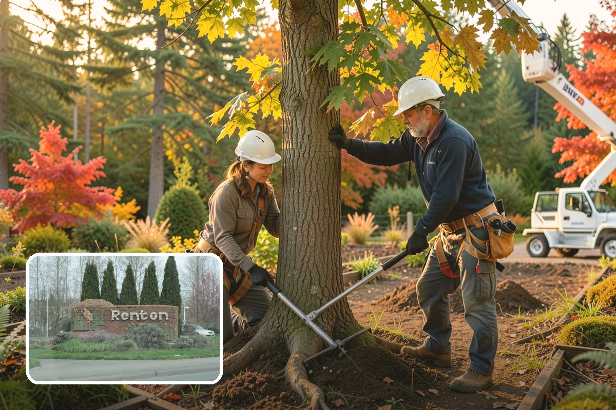 Blackberry removal in Renton, King County, WA - Improves access and usability of a site