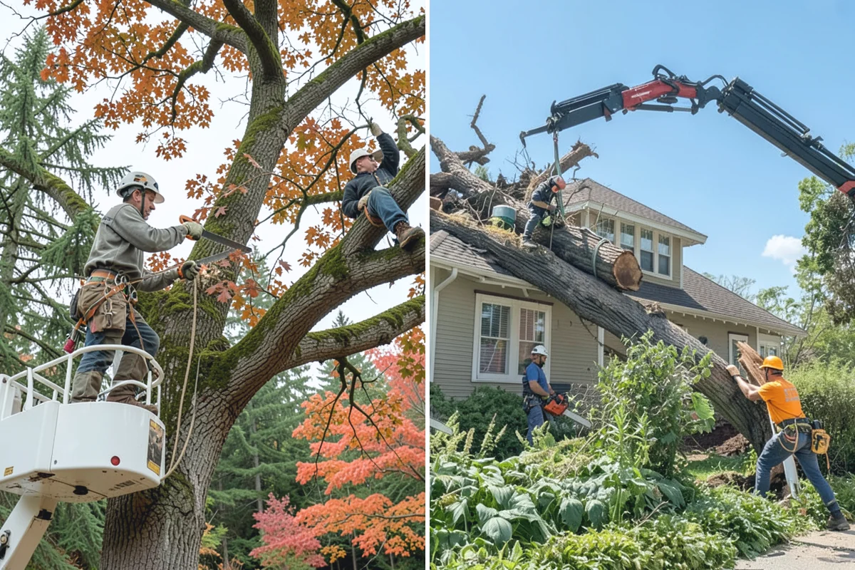 Blackberry removal in Woodinville, King County, WA - Assess the site and mark features to protect