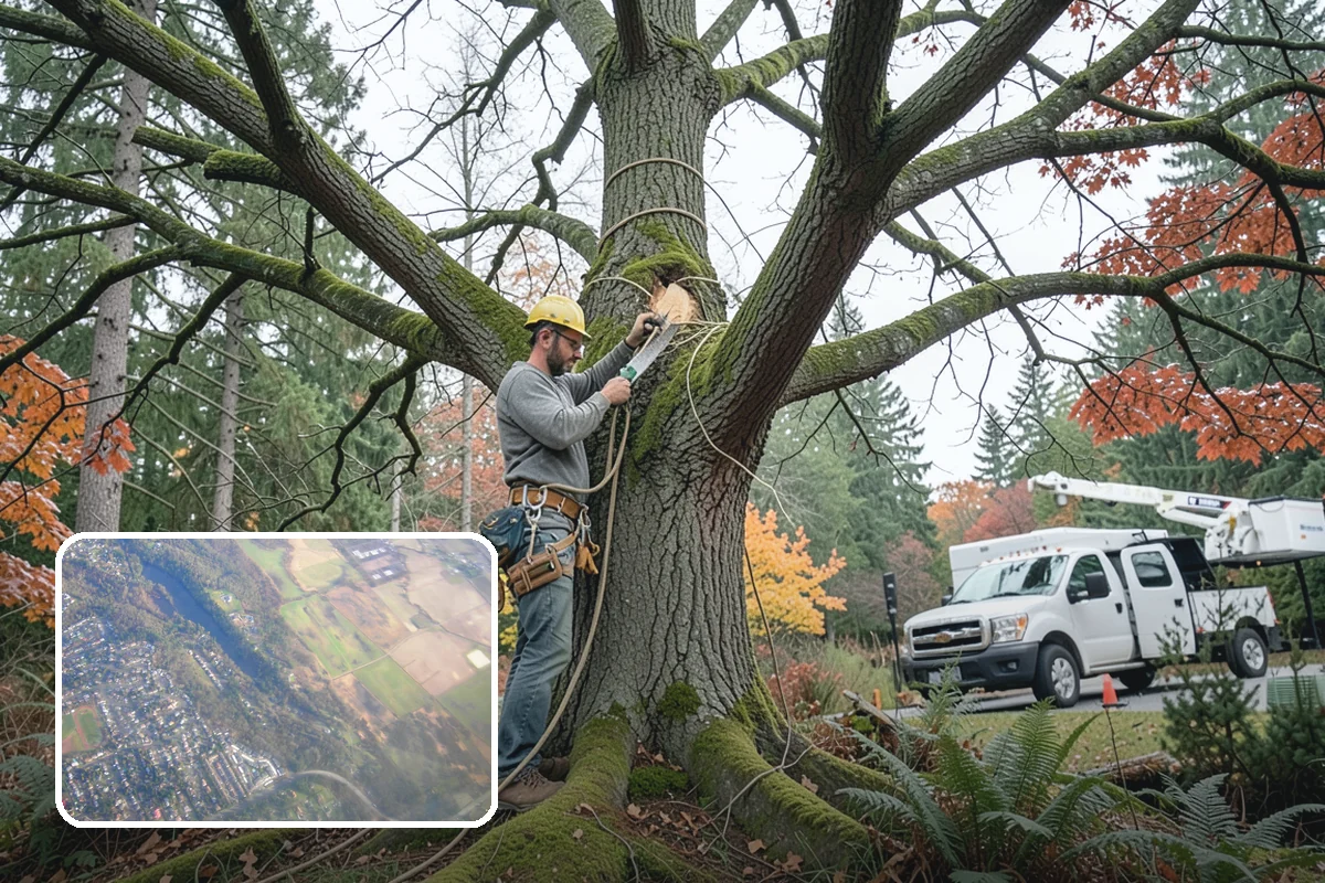 Brush Chipping in Algona, King County, WA - Turns removed wood and debris into usable products