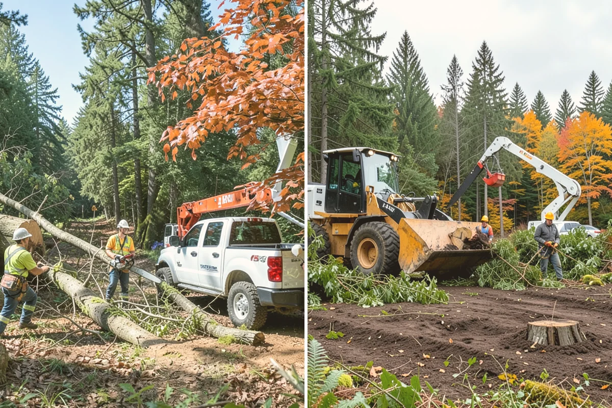 Brush Chipping in Algona, King County, WA - Sort material by type and size