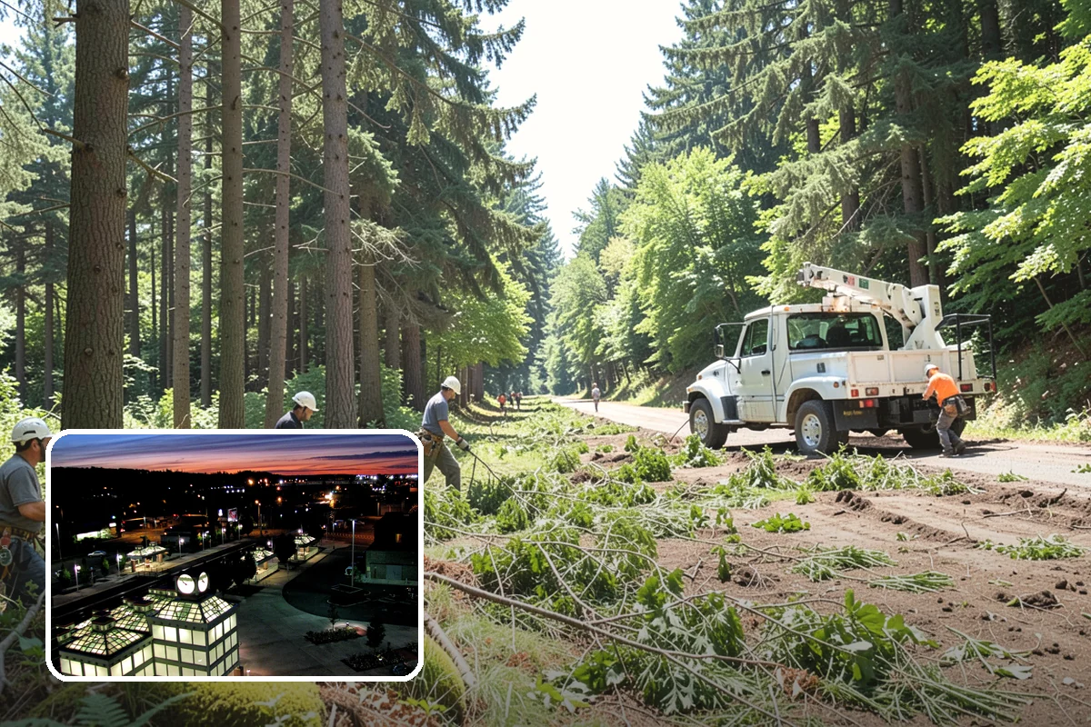 Brush Chipping in Auburn, King County, WA - Turns removed wood and debris into usable products