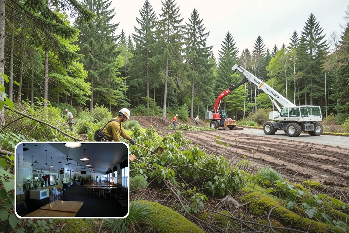 Brush Chipping in Black Diamond, King County, WA - Turns removed wood and debris into usable products