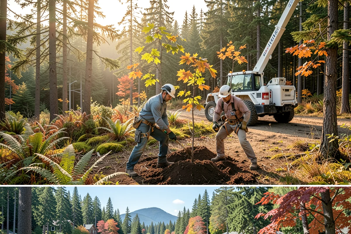 Brush Chipping in Covington, King County, WA - This service is performed year-round but may be restricted during heavy rain or snow events that create unsafe ground conditions...