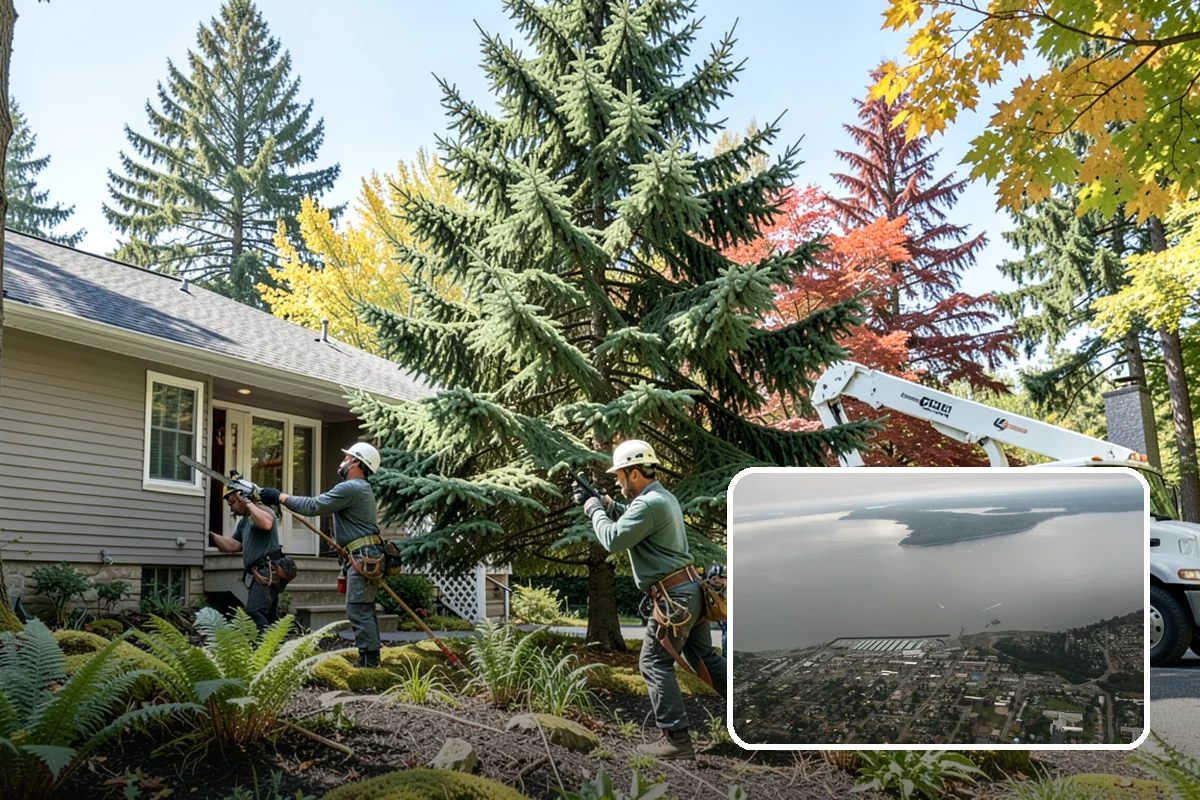 Brush Chipping in Des Moines, King County, WA - Turns removed wood and debris into usable products