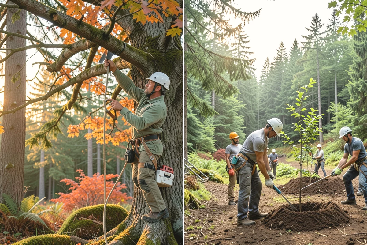 Brush Chipping in Duvall, King County, WA - Sort material by type and size