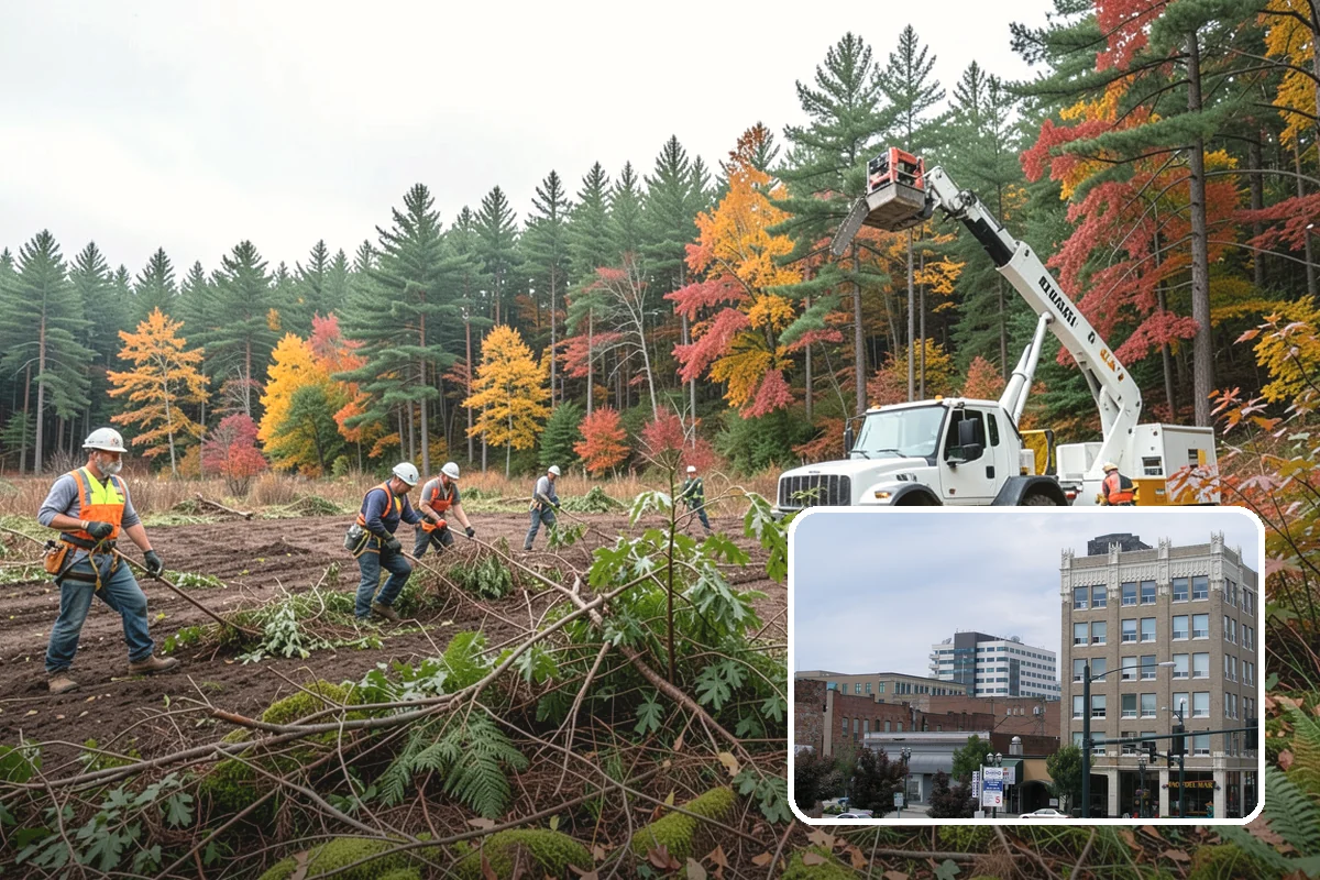 Brush Chipping in Everett, Snohomish County, WA - Turns removed wood and debris into usable products