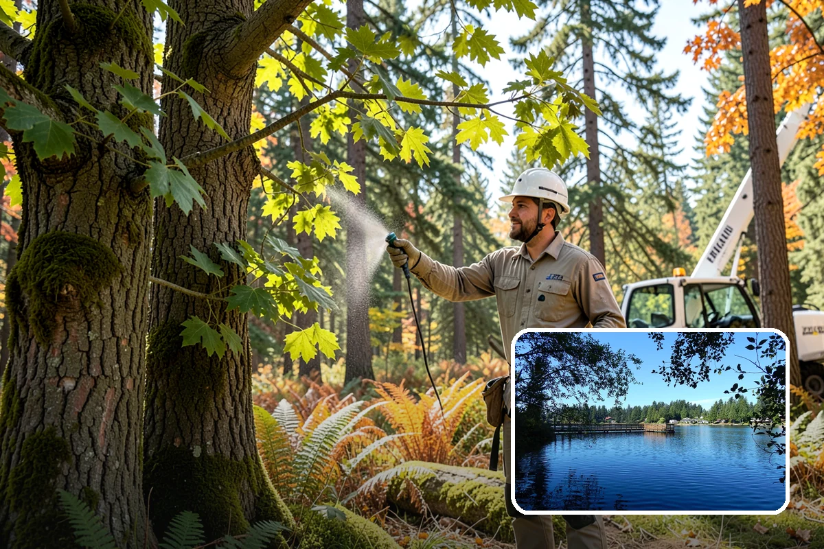 Brush Chipping in Federal Way, King County, WA - Turns removed wood and debris into usable products