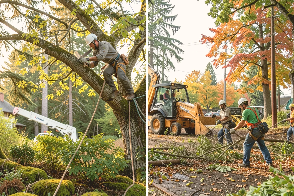 Brush Chipping in Fife, Pierce County, WA - Sort material by type and size