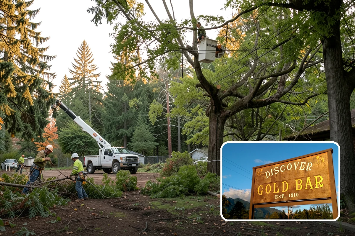 Brush Chipping in Gold Bar, Snohomish County, WA - Turns removed wood and debris into usable products