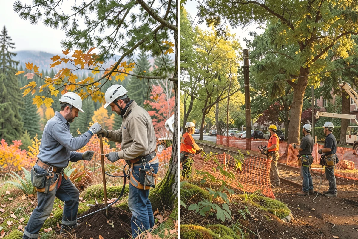 Brush Chipping in Issaquah, King County, WA - Sort material by type and size