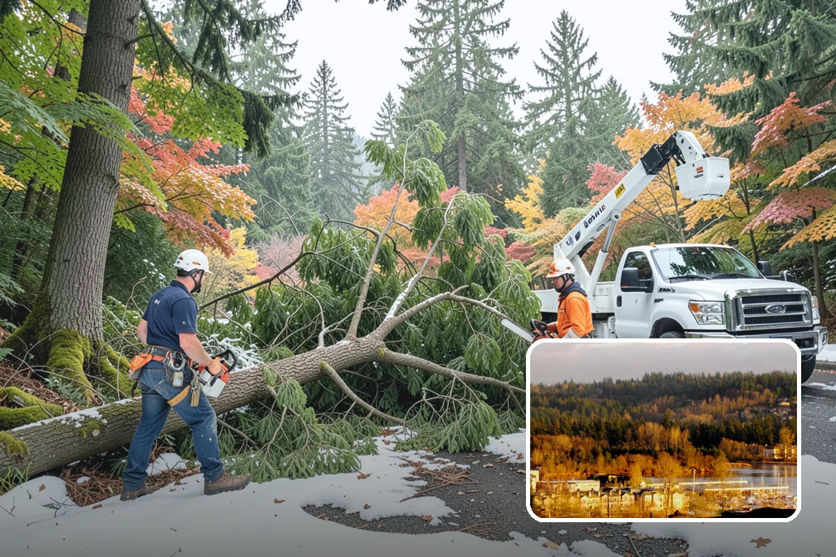 Brush Chipping in Kenmore, King County, WA - Turns removed wood and debris into usable products