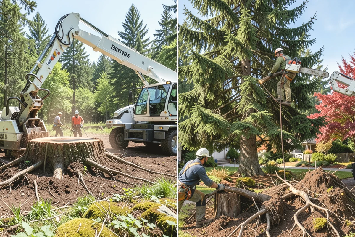 Brush Chipping in Lake Stevens, Snohomish County, WA - Sort material by type and size