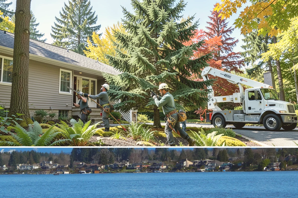 Brush Chipping in Lake Stevens, Snohomish County, WA - This service is performed year-round but may be restricted during heavy rain or snow events that create unsafe ground conditions...