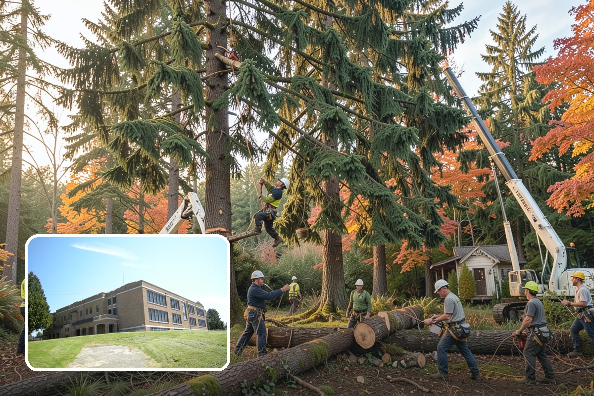 Brush Chipping in Maple Valley, King County, WA - Turns removed wood and debris into usable products