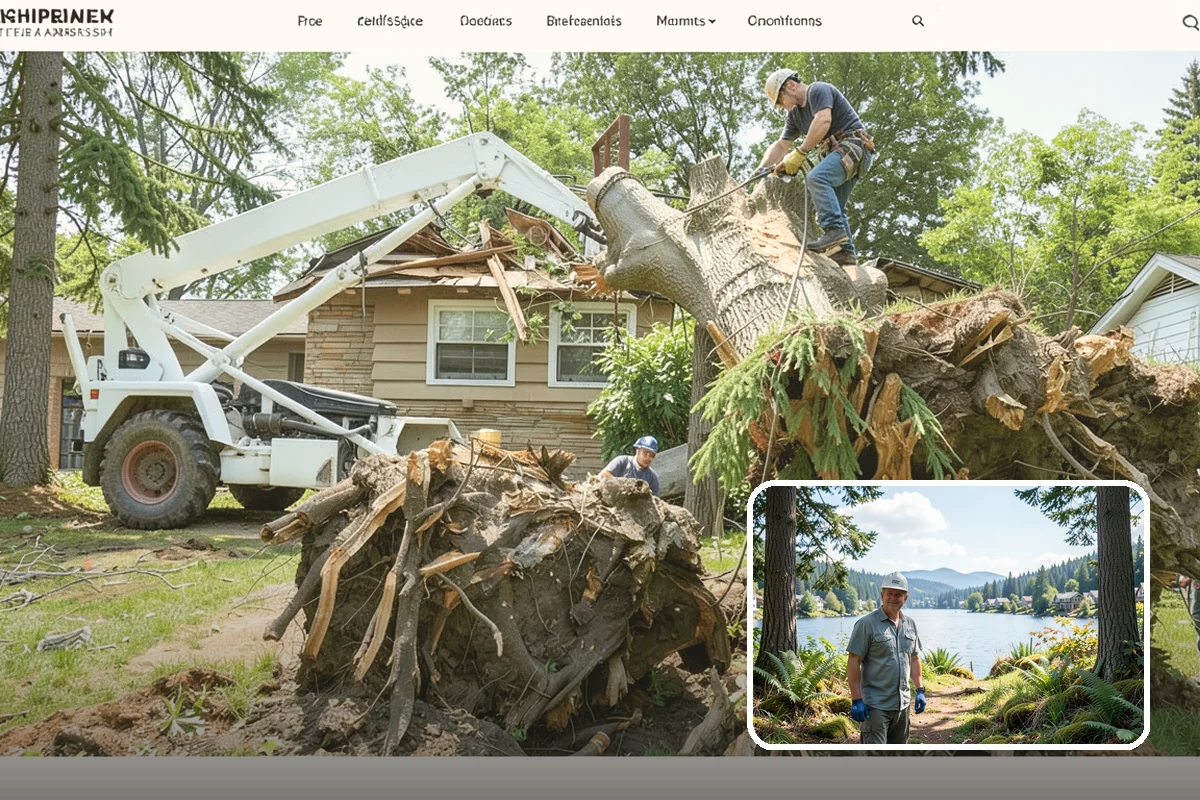 Brush Chipping in Milton, King County, WA - Turns removed wood and debris into usable products
