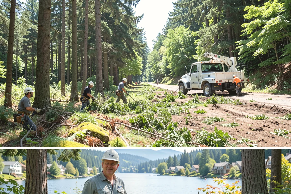 Brush Chipping in Milton, King County, WA - This service is performed year-round but may be restricted during heavy rain or snow events that create unsafe ground conditions...